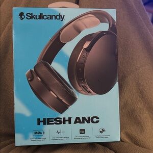 Skullcandy Black and Blue Headphones